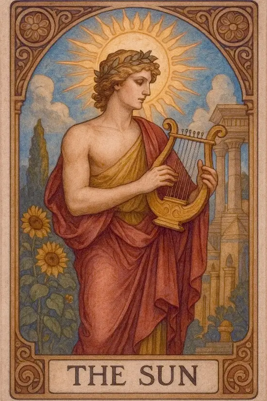 The Sun Tarot Card – Symbolism, Message, and Archetypal Meaning